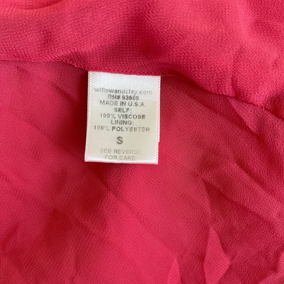 Willow & Clay Cold-Shoulder Wrap Dress - Picture 11 of 13